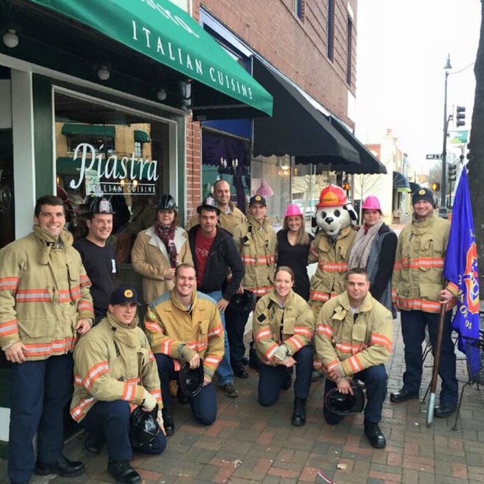 piastra-modern-italian-cuisine-historic-marietta-square-georgia-restaurant-storefront-firemen-event-group-photo